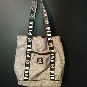 Pink Victoria's secret tote